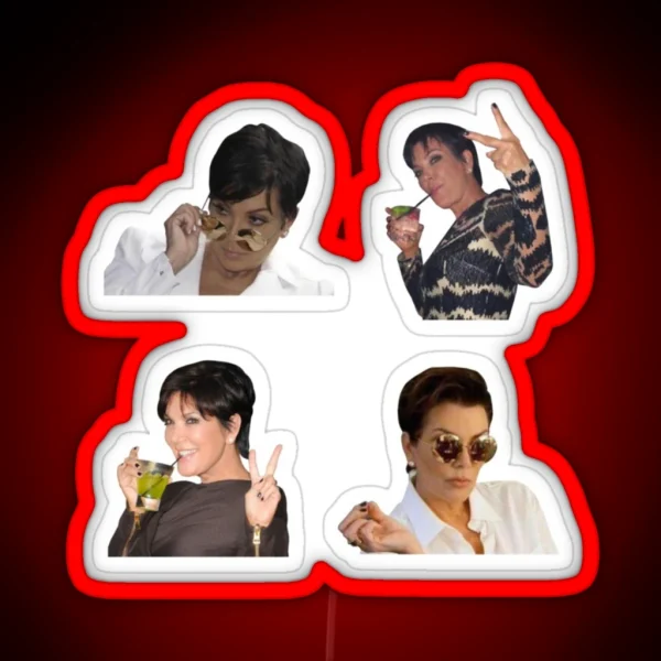 Kris Jenner Pack RGB Neon Sign