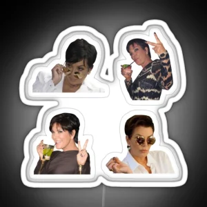 Kris Jenner Pack RGB Neon Sign