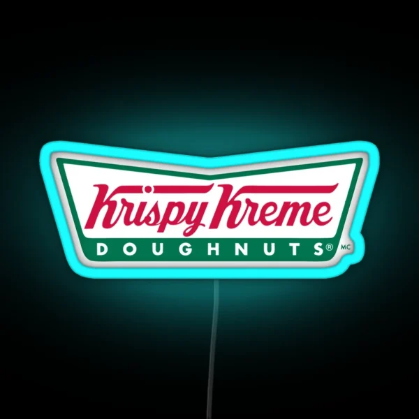 Krispy Kreme Logo Essential Led RGB Neon Sign