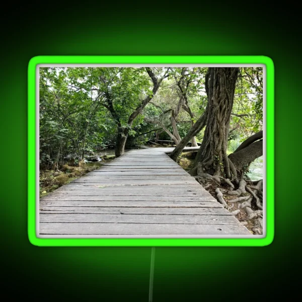 Krka Walkway RGB Neon Sign