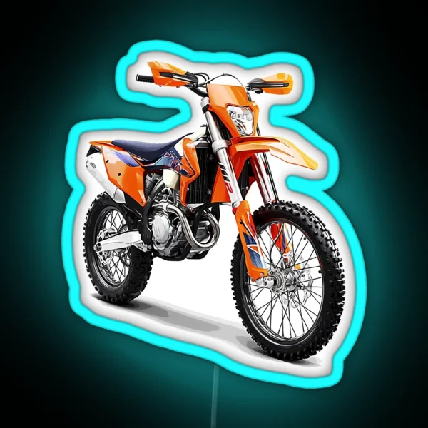 KTM EXC F RGB Neon Sign