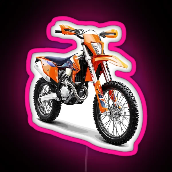 KTM EXC F RGB Neon Sign