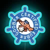 Kuber Goober Kubernetes Radial Design RGB Neon Sign