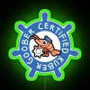 Kuber Goober Kubernetes Radial Design RGB Neon Sign - Image 3