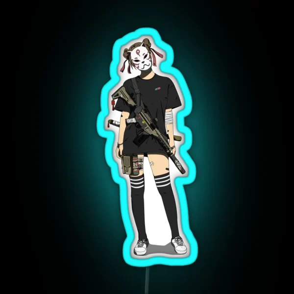 Kunoichi RGB Neon Sign
