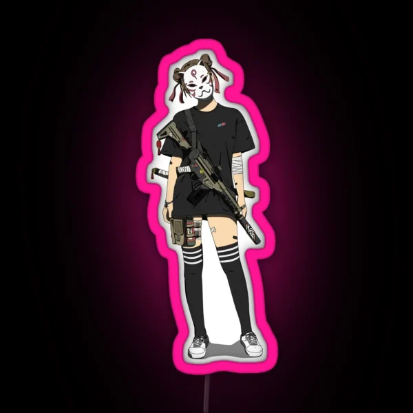 Kunoichi RGB Neon Sign