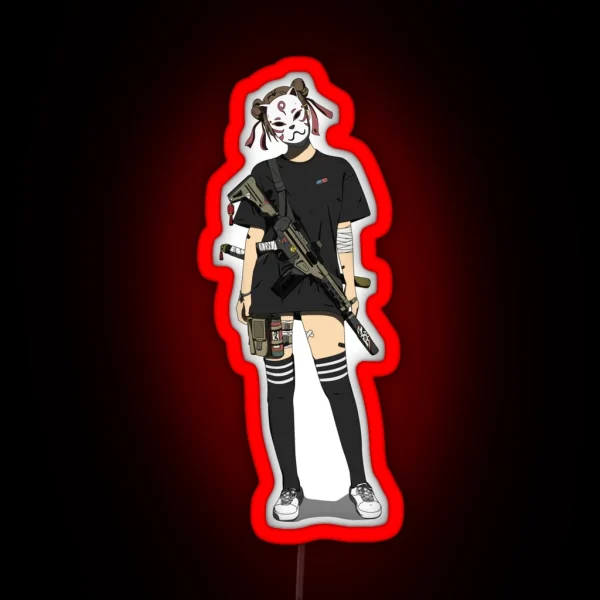 Kunoichi RGB Neon Sign