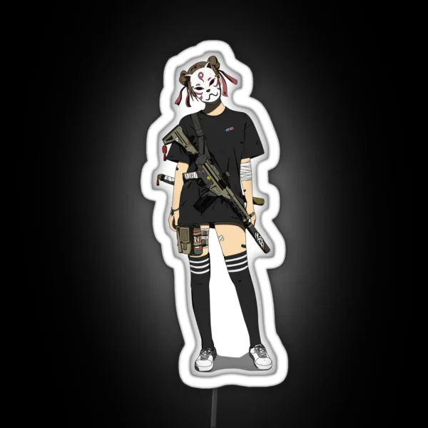 Kunoichi RGB Neon Sign