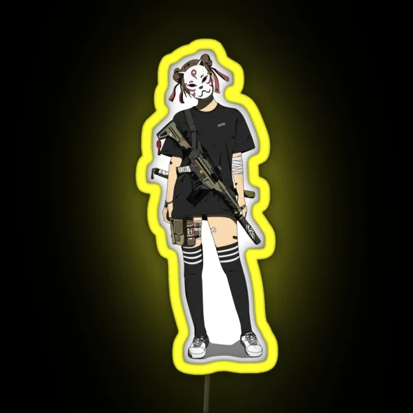 Kunoichi RGB Neon Sign