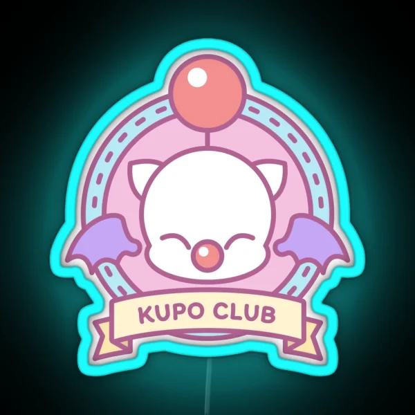 Kupo Club RGB Neon Sign