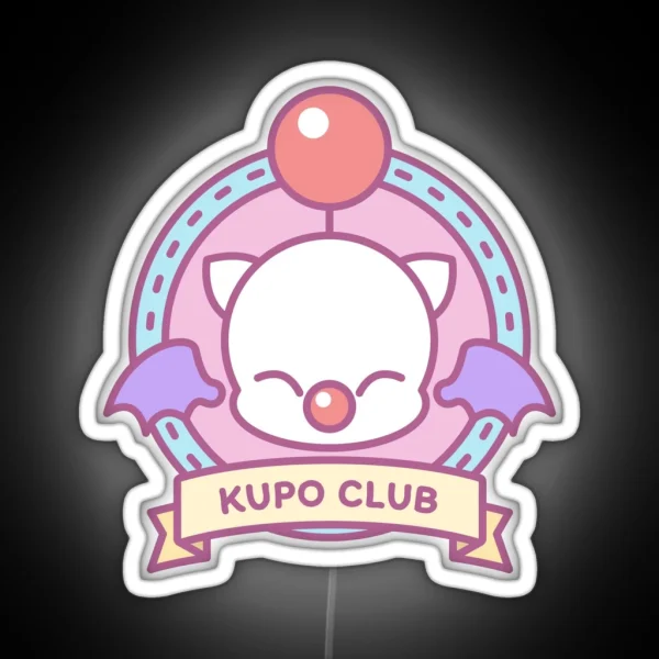 Kupo Club RGB Neon Sign