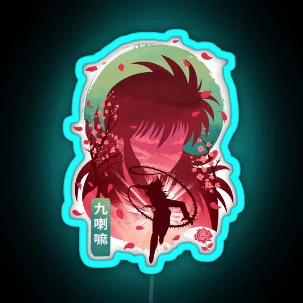 Kurama Landscape RGB Neon Sign