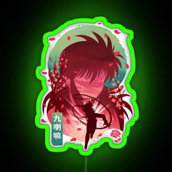 Kurama Landscape RGB Neon Sign