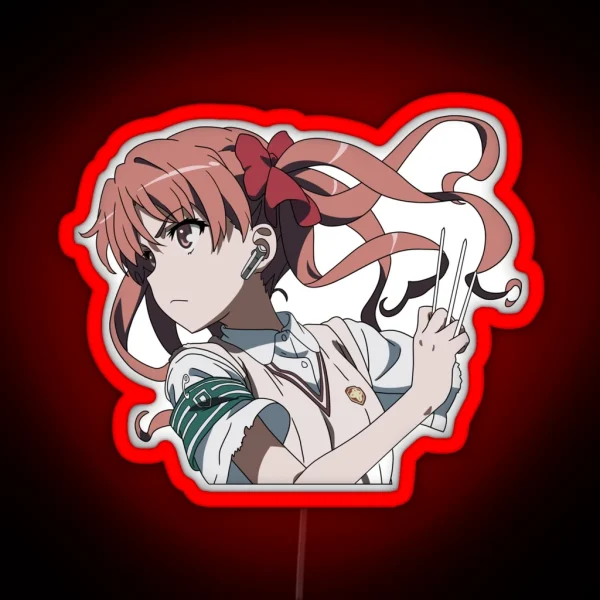 Kuroko Fighting Pose RGB Neon Sign