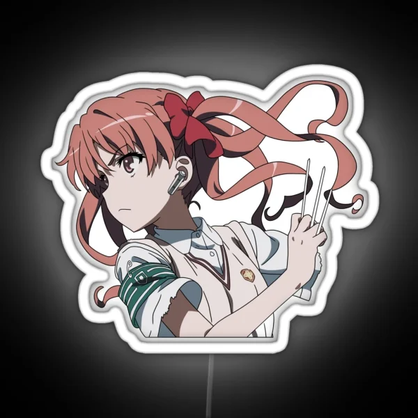 Kuroko Fighting Pose RGB Neon Sign