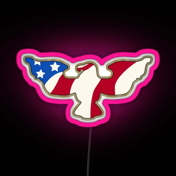 Kurt Angle Eagle RGB Neon Sign