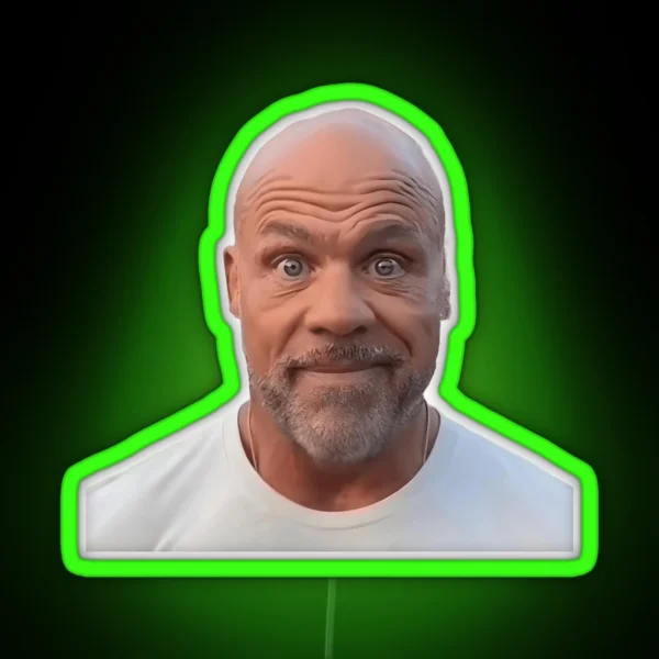 Kurt Angle Meme RGB Neon Sign