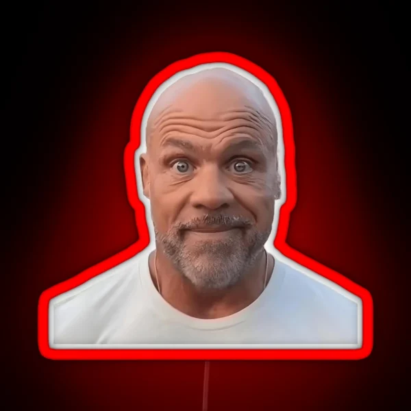 Kurt Angle Meme RGB Neon Sign