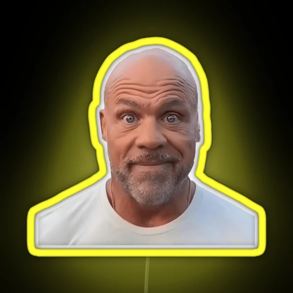 Kurt Angle Meme RGB Neon Sign