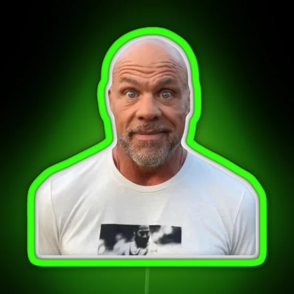 Kurt Angle Meme RGB Neon Sign
