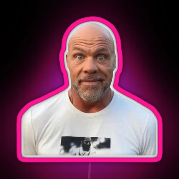 Kurt Angle Meme RGB Neon Sign
