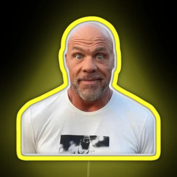 Kurt Angle Meme RGB Neon Sign