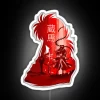 Kuruma Silhouette Hakusho Yu Design RGB Neon Sign - Image 4