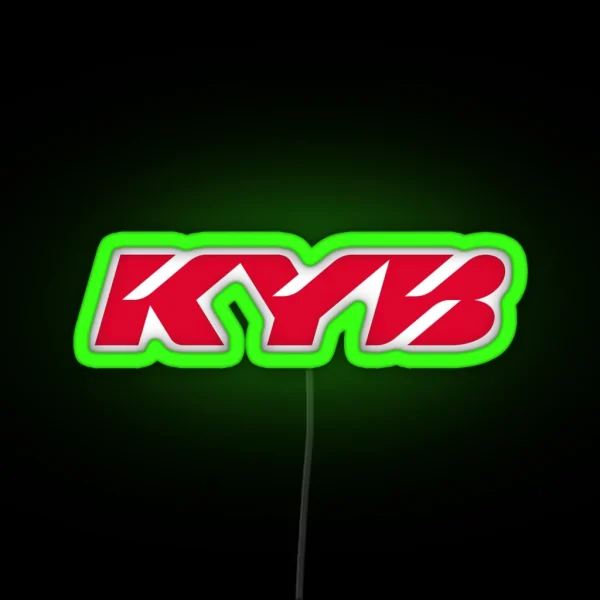 Kyb Suspensions Logo RGB Neon Sign