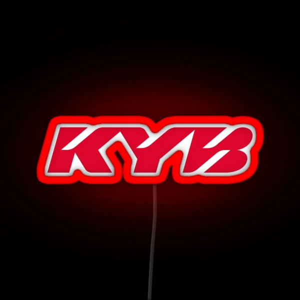 Kyb Suspensions Logo RGB Neon Sign