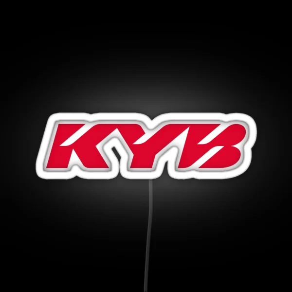 Kyb Suspensions Logo RGB Neon Sign