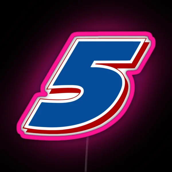 Kyle 5 Racer RGB Neon Sign