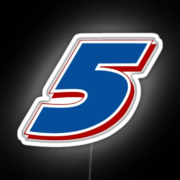 Kyle 5 Racer RGB Neon Sign