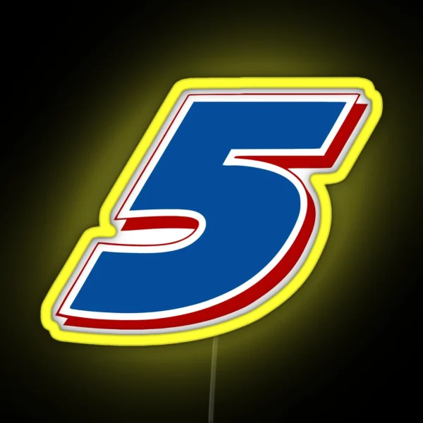 Kyle 5 Racer RGB Neon Sign