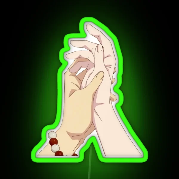 Kyo And Tohru Hands RGB Neon Sign