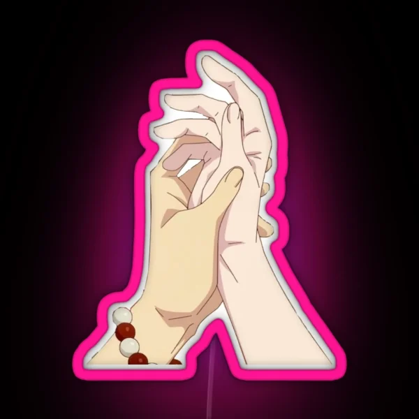 Kyo And Tohru Hands RGB Neon Sign