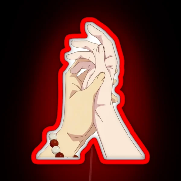 Kyo And Tohru Hands RGB Neon Sign