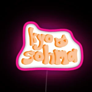 Kyo Sohma Bubble Letters Led RGB Neon Sign