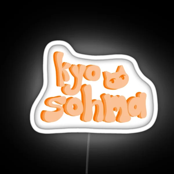 Kyo Sohma Bubble Letters Led RGB Neon Sign