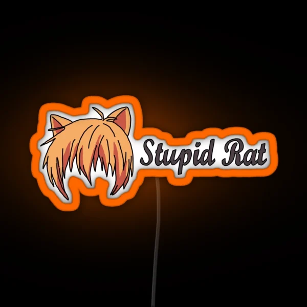 Kyo Stupid Rat RGB Neon Sign