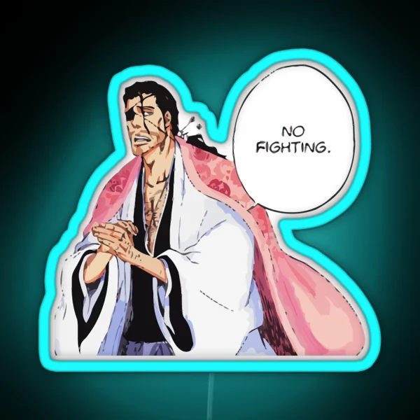 Kyoraku Shunsui RGB Neon Sign