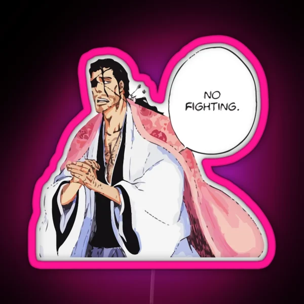 Kyoraku Shunsui RGB Neon Sign