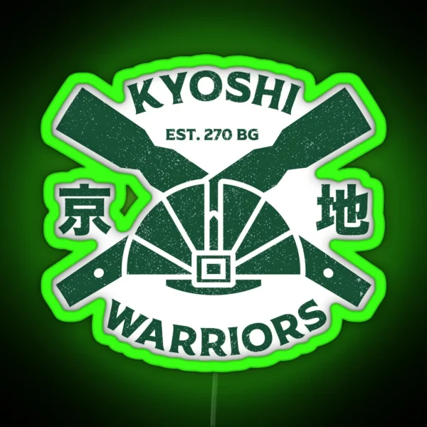 Kyoshi Warriors RGB Neon Sign