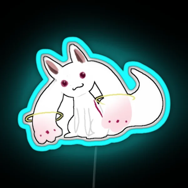 Kyubey RGB Neon Sign
