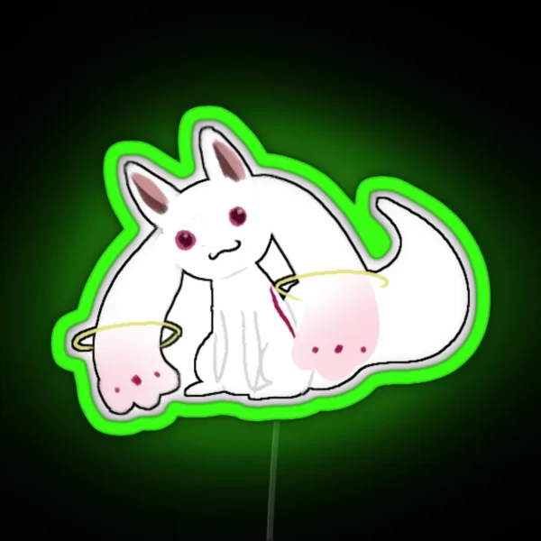 Kyubey RGB Neon Sign