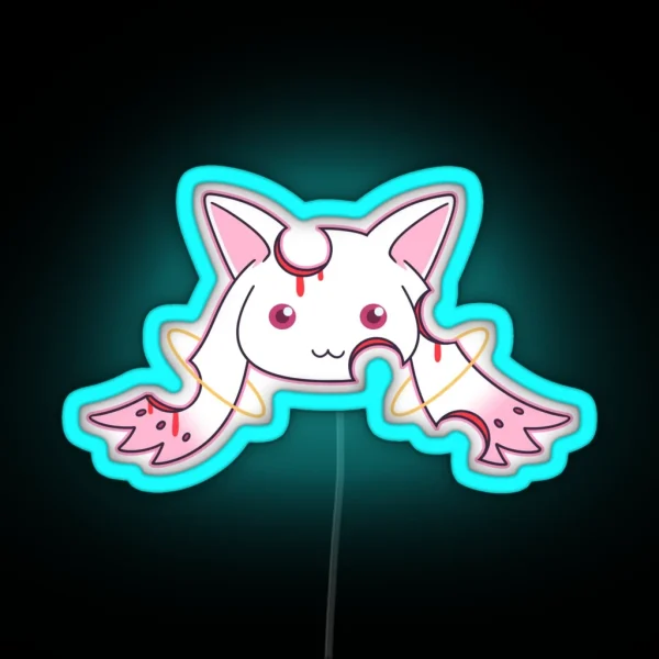Kyubey RGB Neon Sign