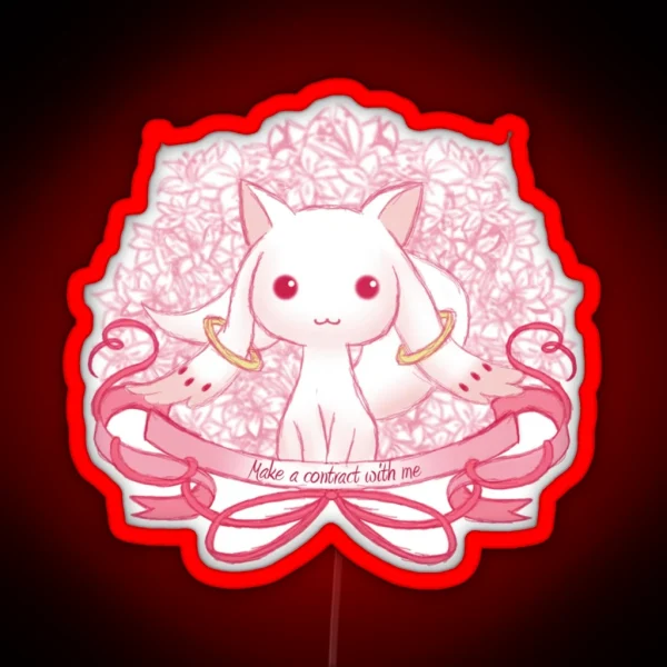 Kyubey RGB Neon Sign