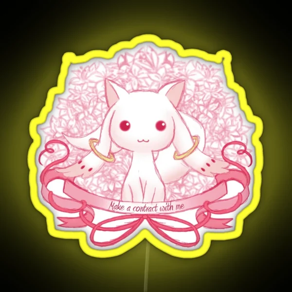 Kyubey RGB Neon Sign