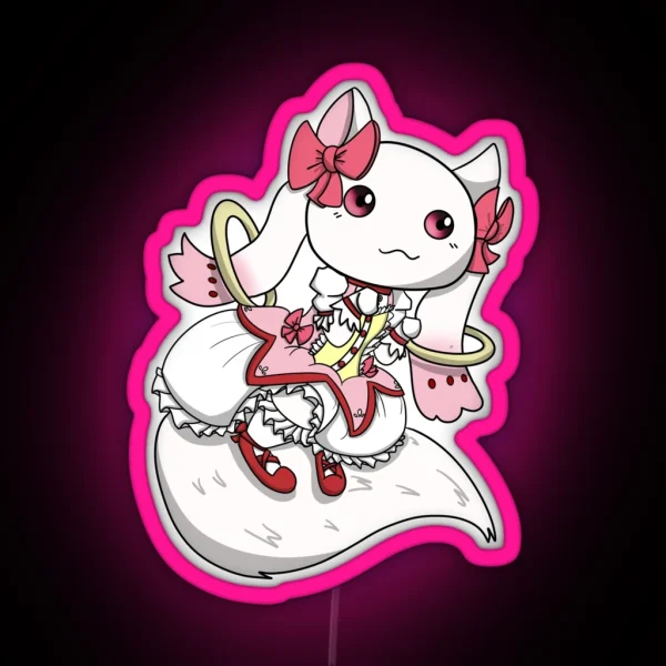 Kyubey RGB Neon Sign