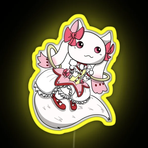 Kyubey RGB Neon Sign