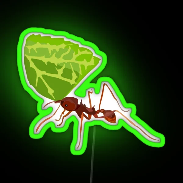 L Is For Leafcutter Ant RGB Neon Sign